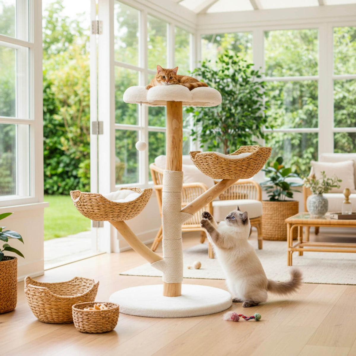 Arbre à Chat Bois Flotté SylvaCat™