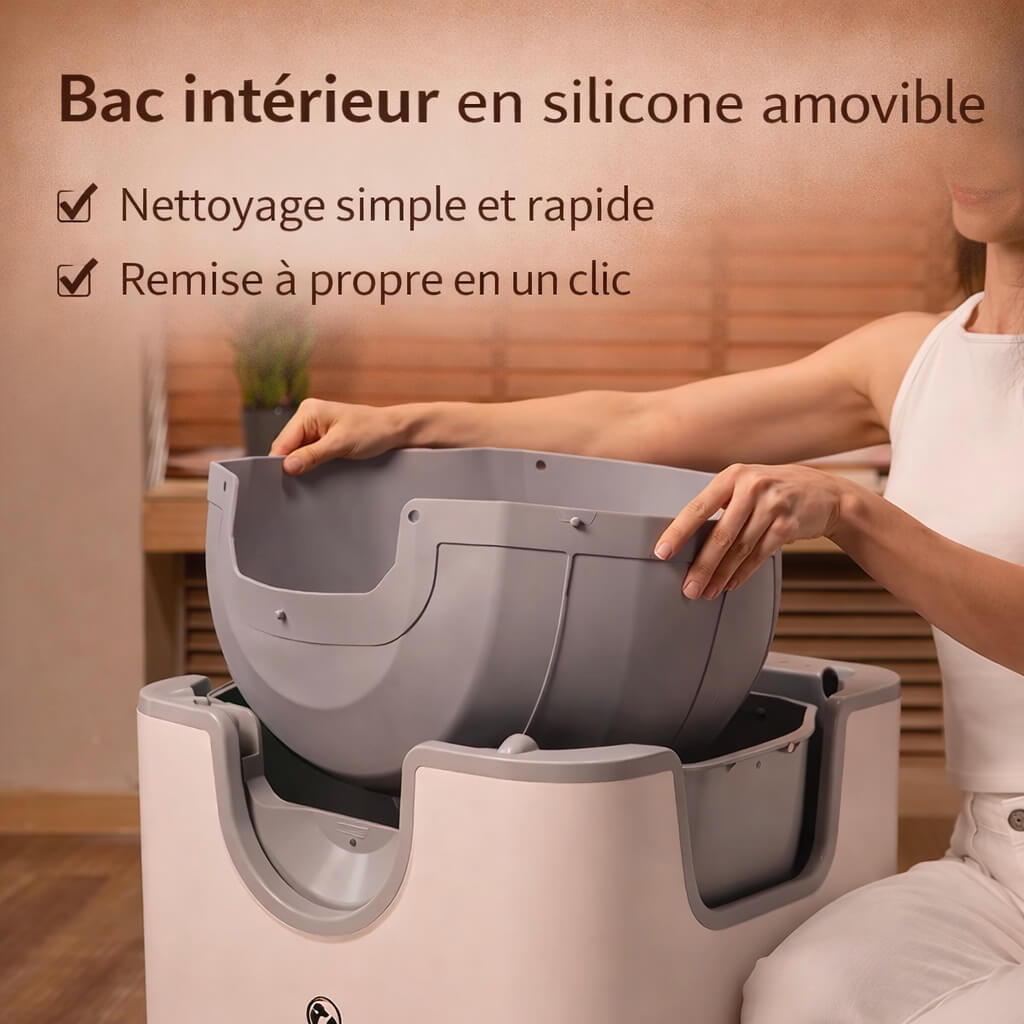 Bac à Litière Autonettoyante CatZen™