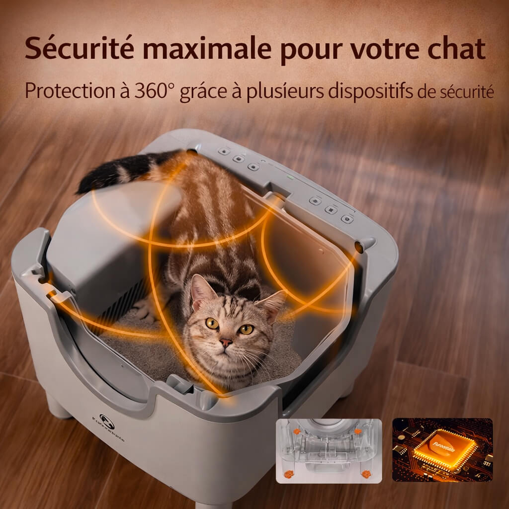 Bac à Litière Autonettoyante CatZen™