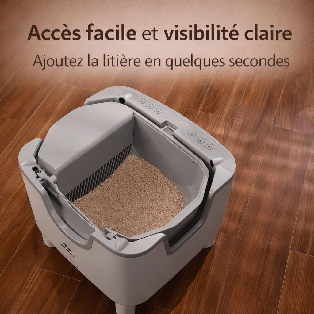 Bac à Litière Autonettoyante CatZen™