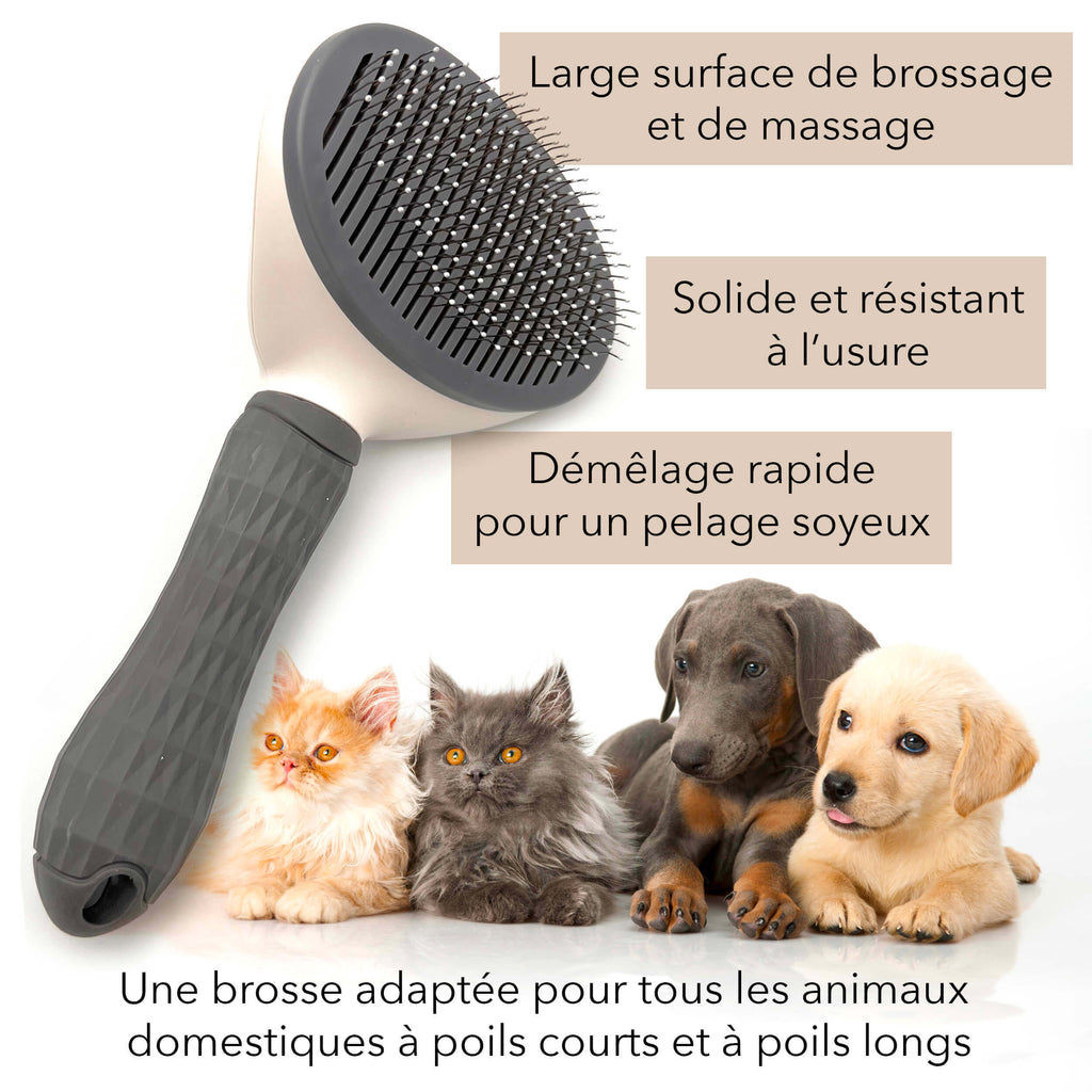 Brosse pour Chat et Chien Poil'Zen™