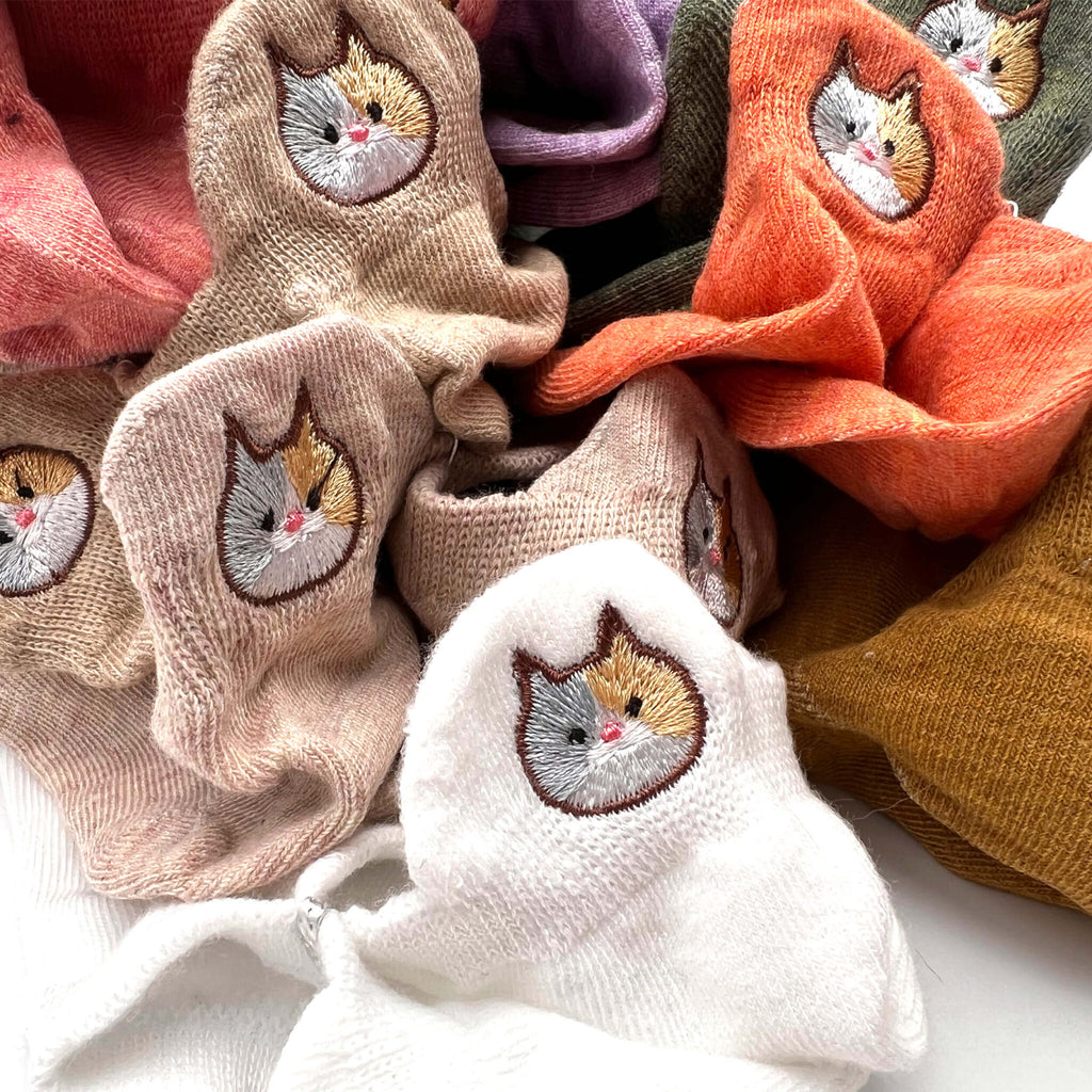 chaussette chat femme