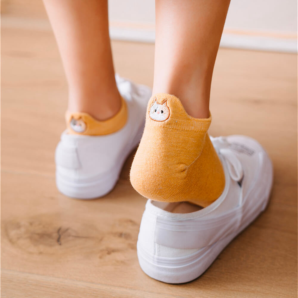 chaussettes chat femme