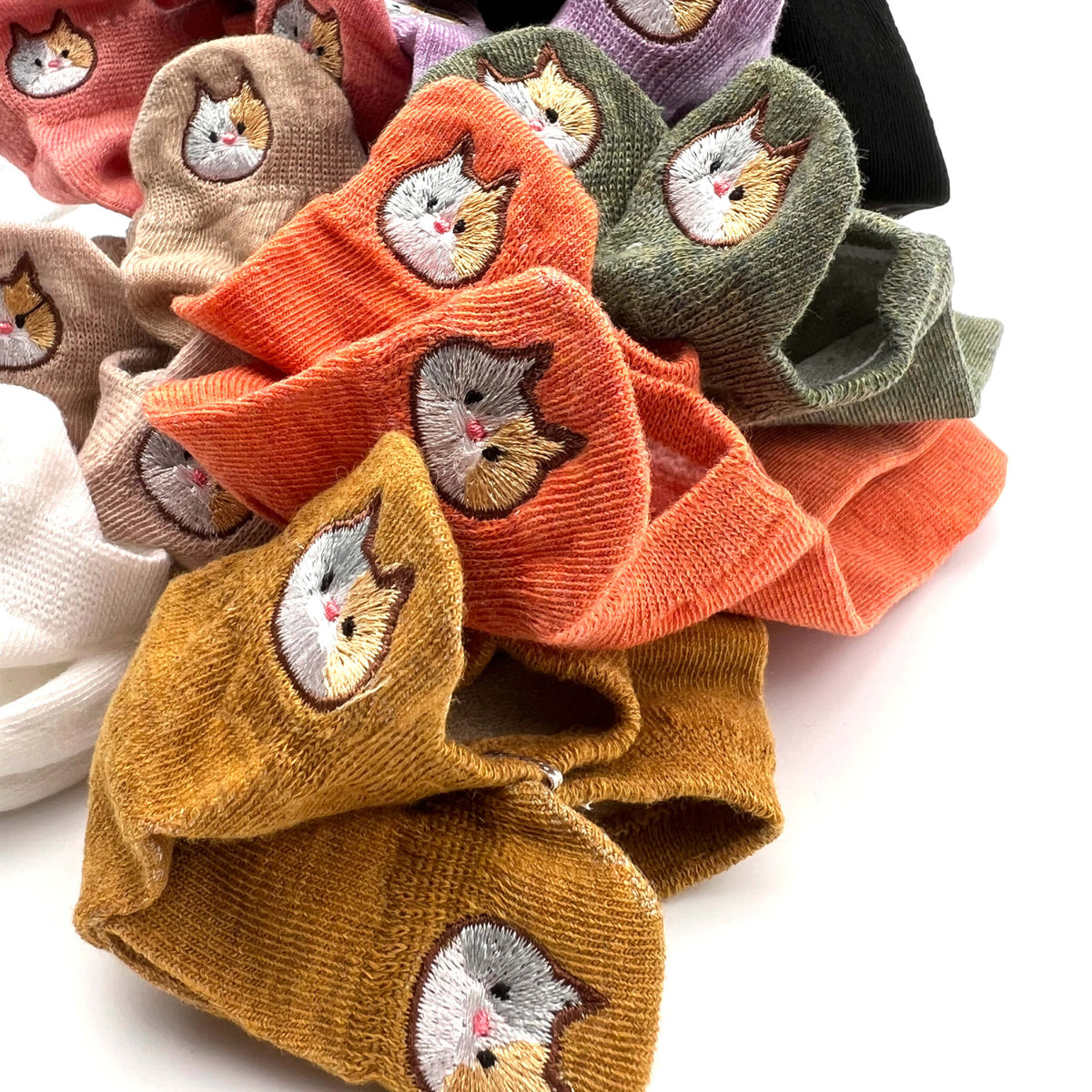 chaussettes motif chat
