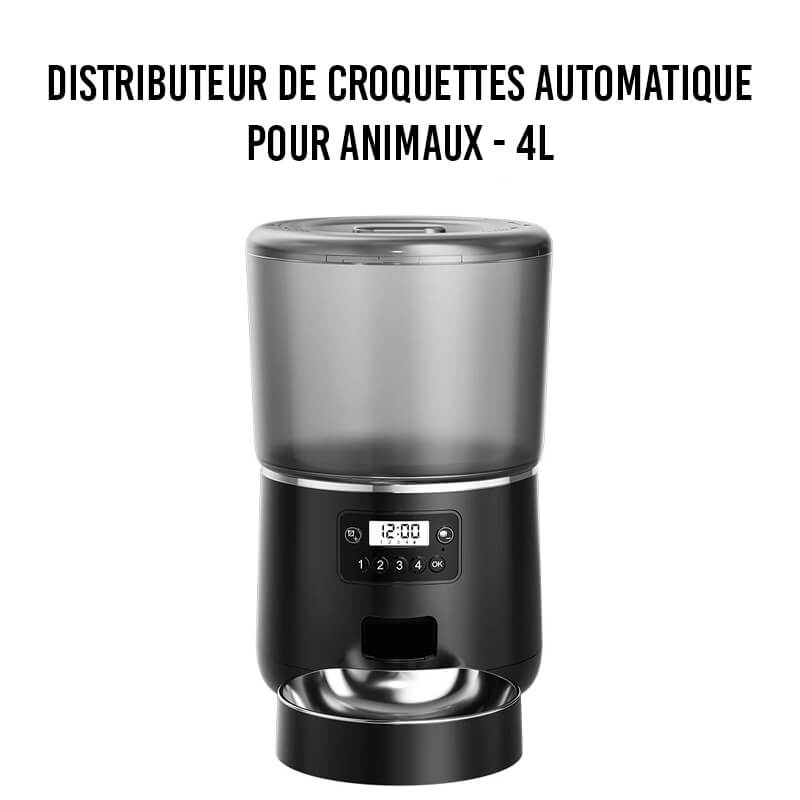 Distributeur Croquettes Chat Automatique Croq'Zen™