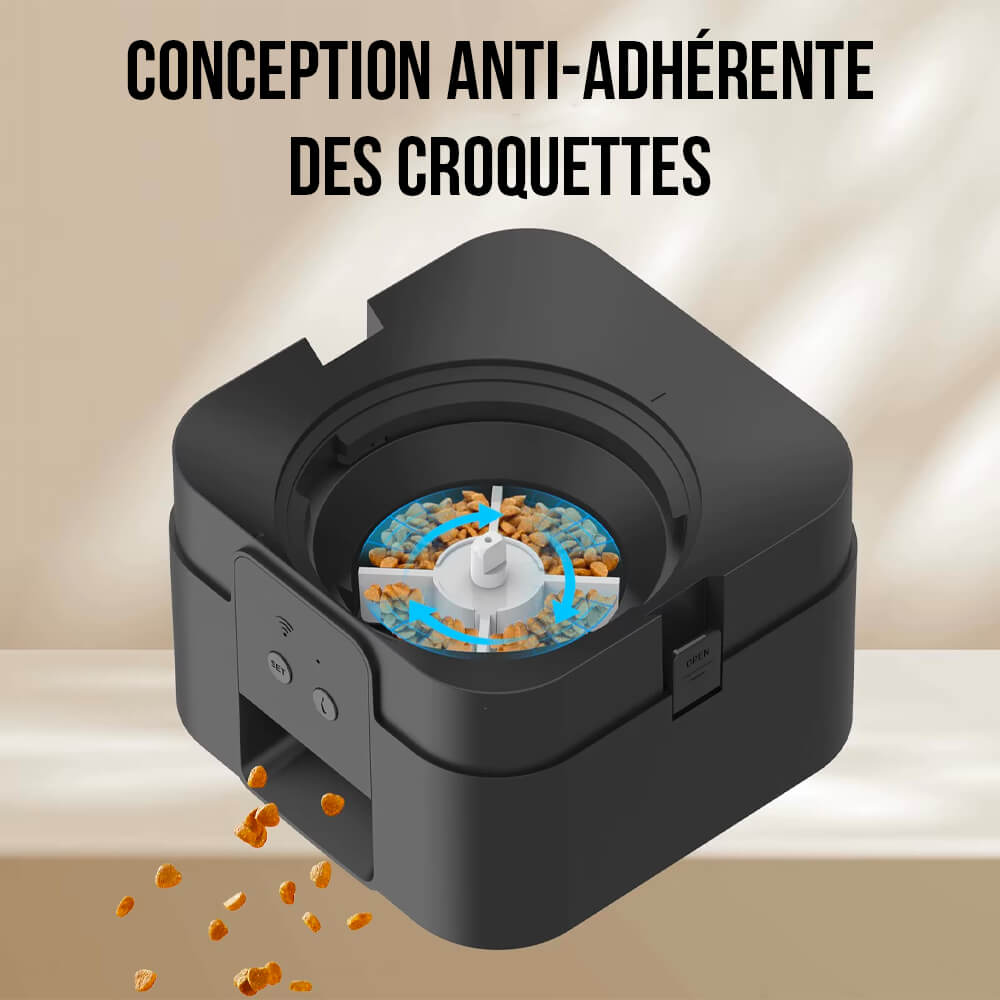 Distributeur Croquette Chat Automatique FeedPilot™