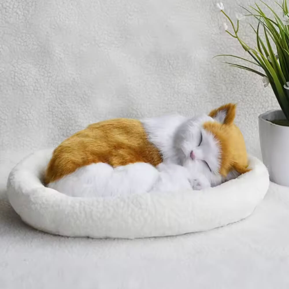 Peluche Chat Réaliste Chat'Zen™