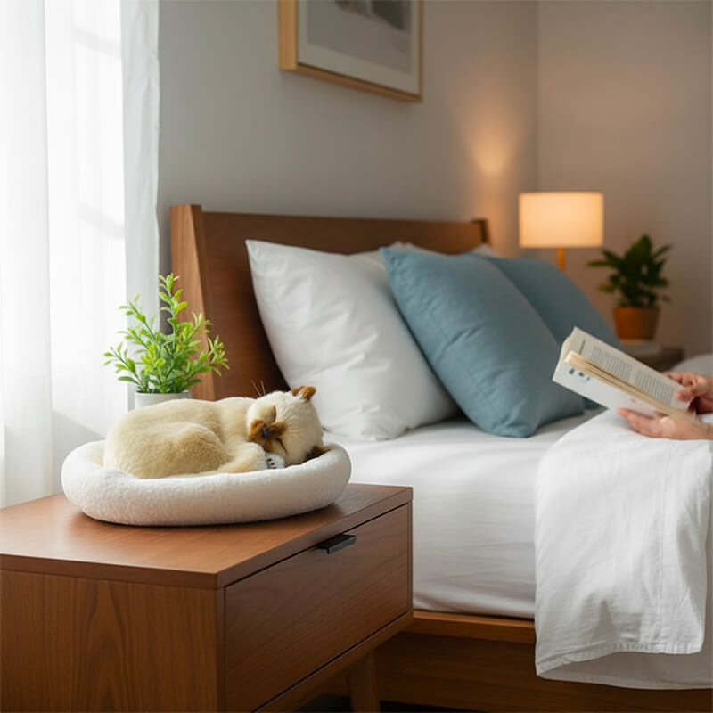 Peluche Chat Réaliste Chat'Zen™