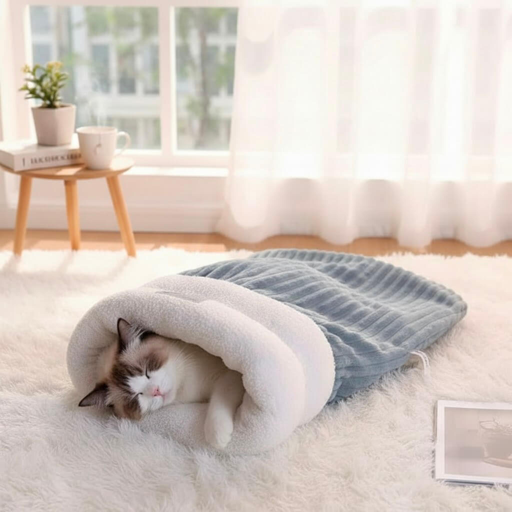 Sac de Couchage Chat Ronron Bag™