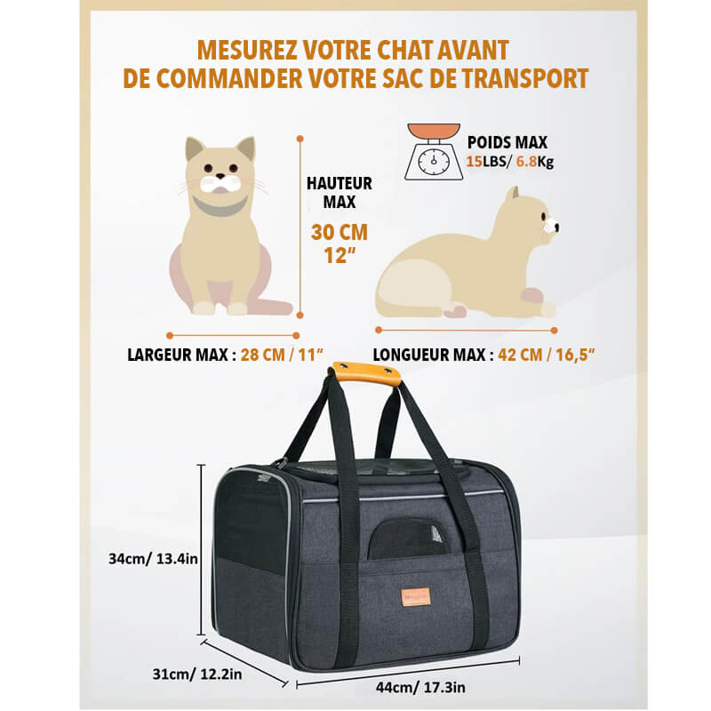 Sac de Transport Chat NomadCat™