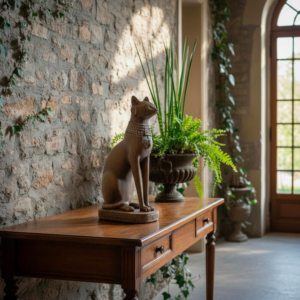 Statue Chat Egyptien Bastet Royale™