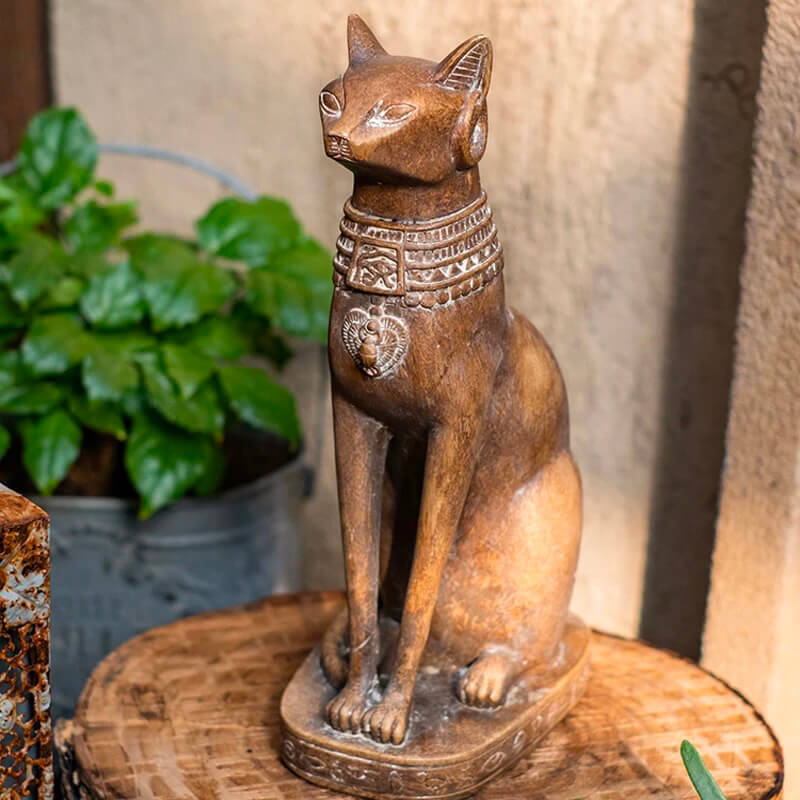 Statue Chat Egyptien Bastet Royale™